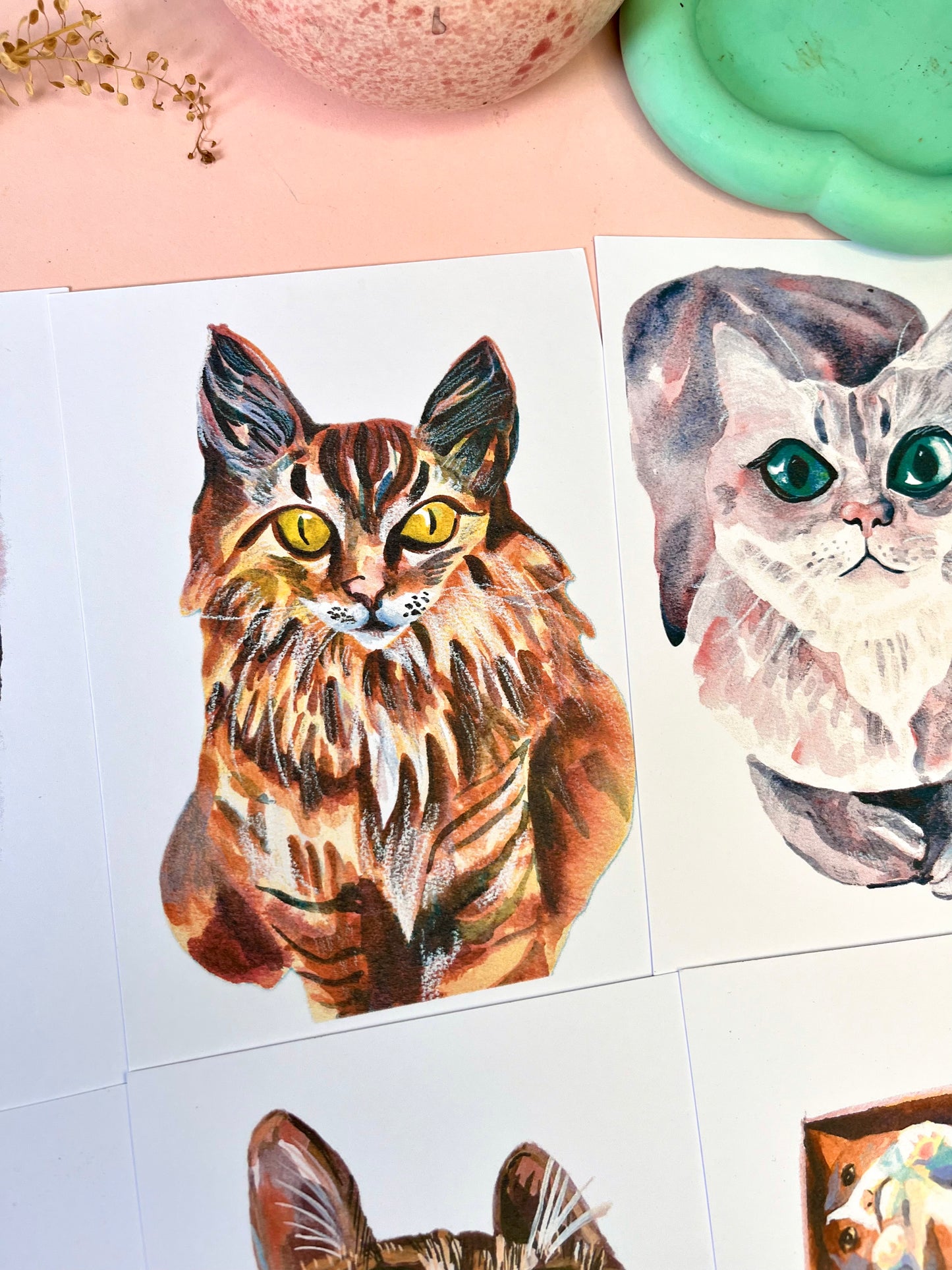 Cat Portrait Postcards