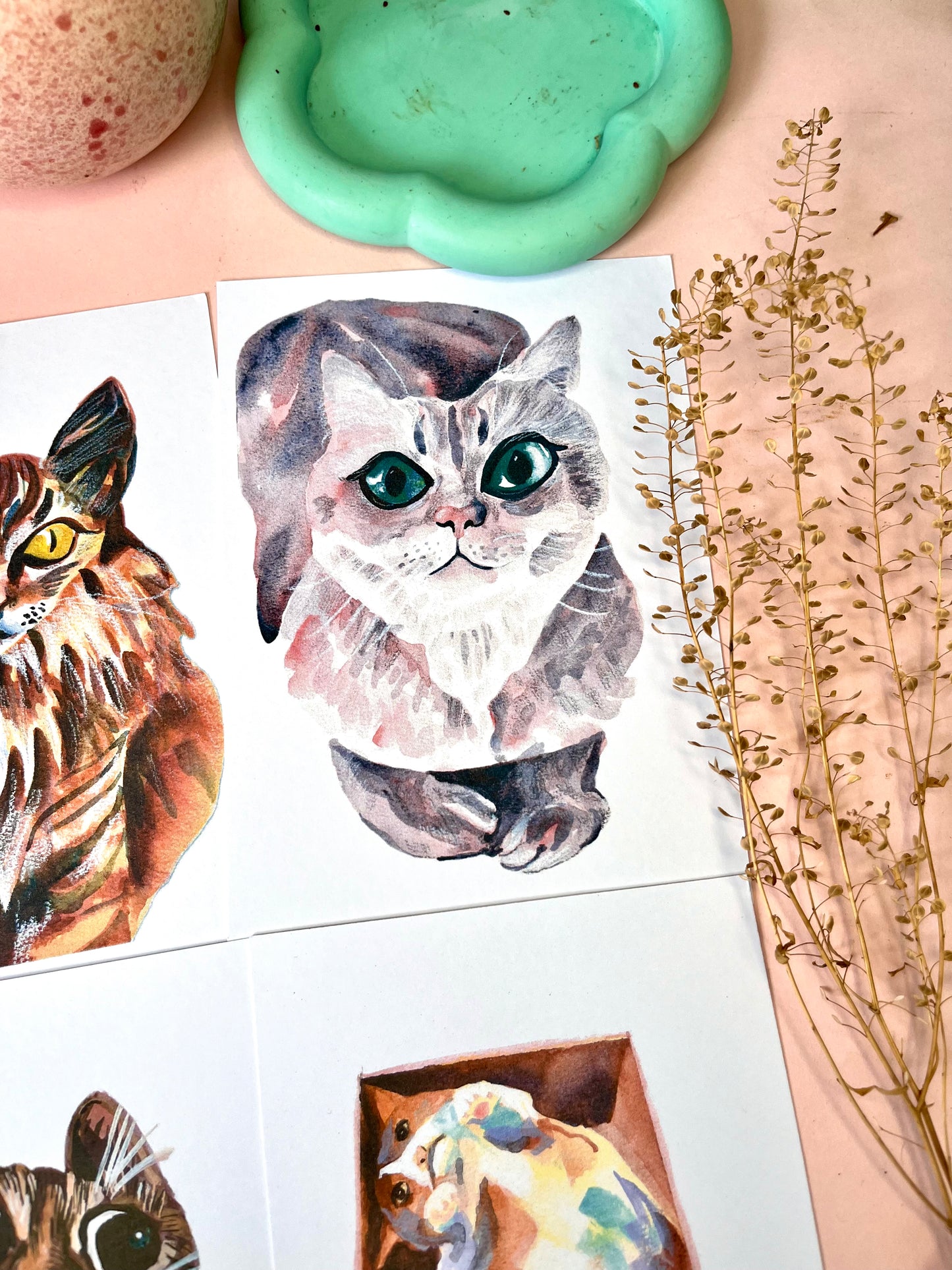 Cat Portrait Postcards