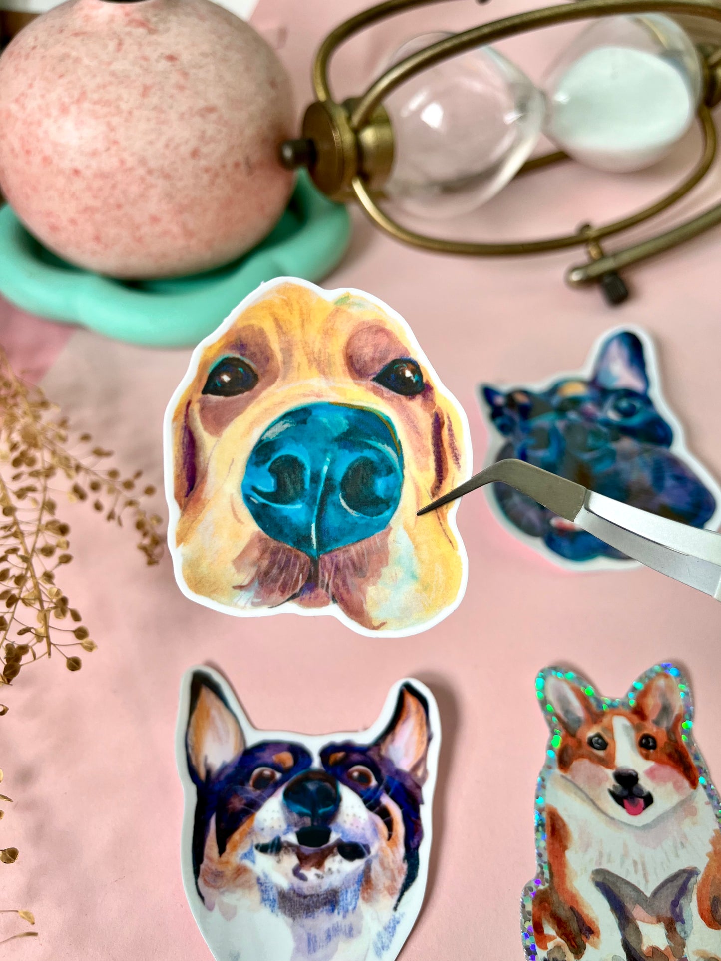 Dog Stickers (Waterproof)