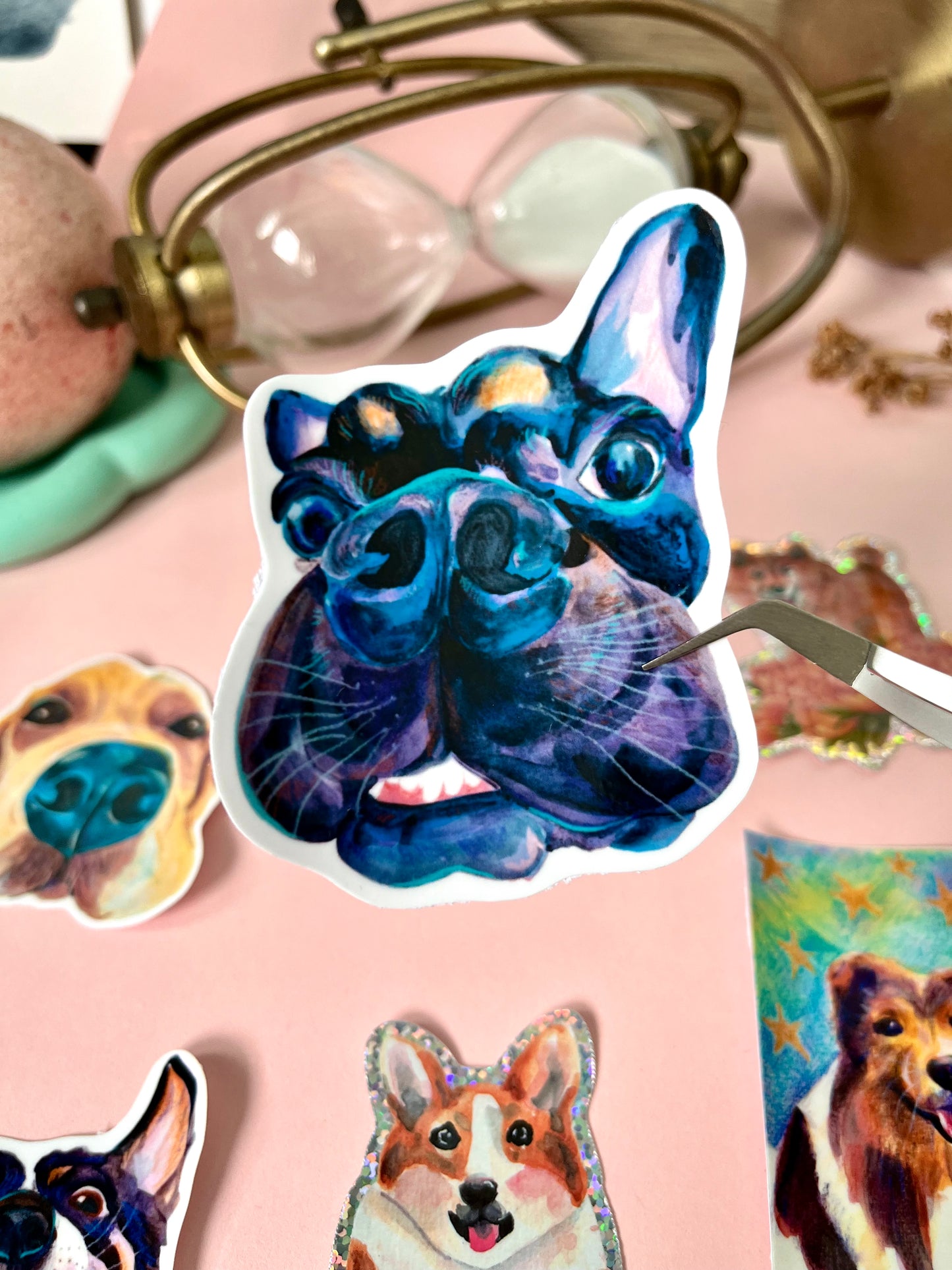 Dog Stickers (Waterproof)