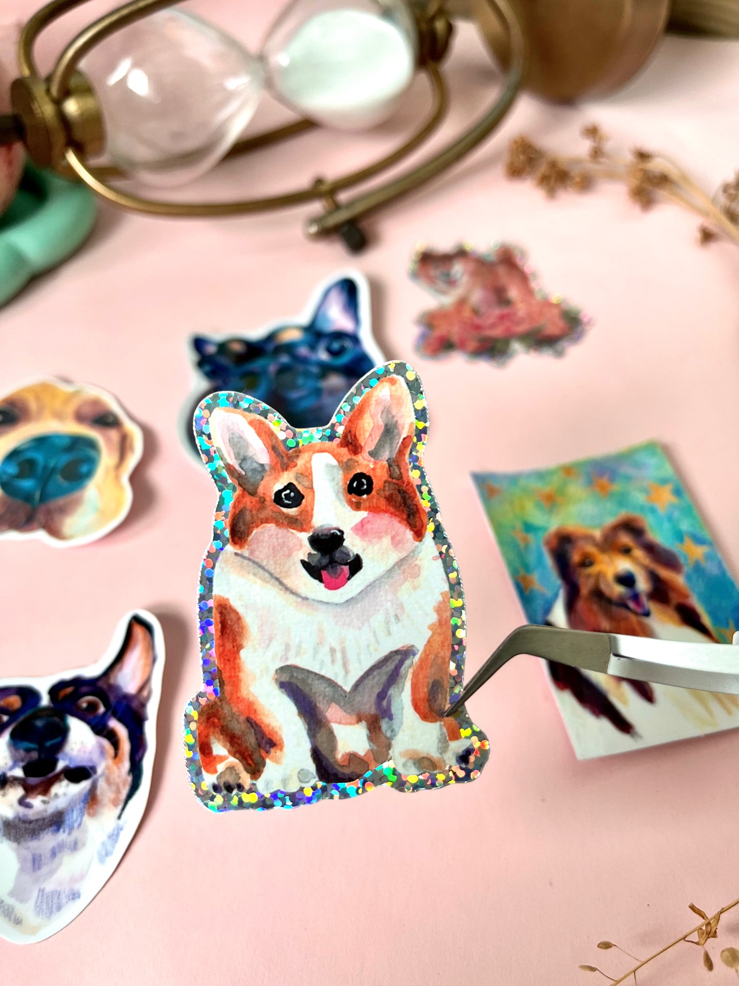 Dog Stickers (Waterproof)