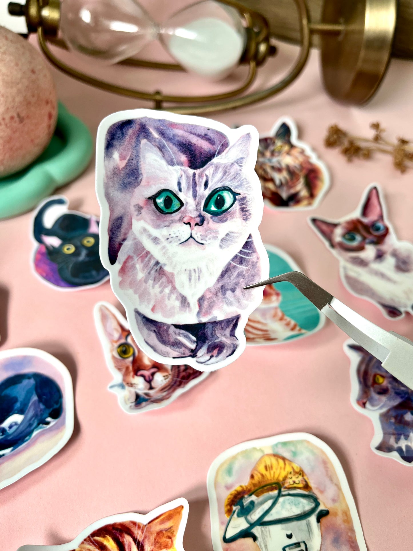 Cat Stickers (Waterproof)