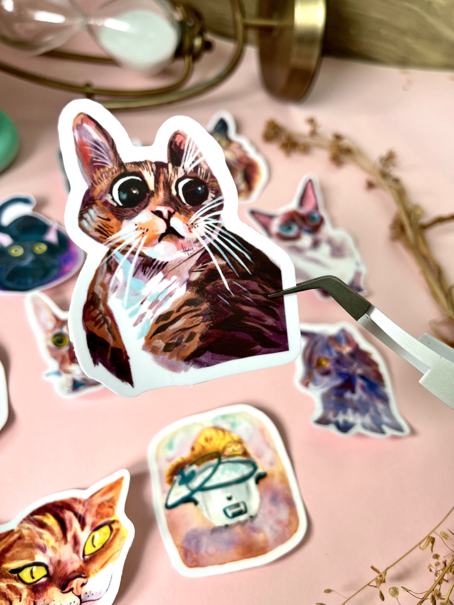 Cat Stickers (Waterproof)