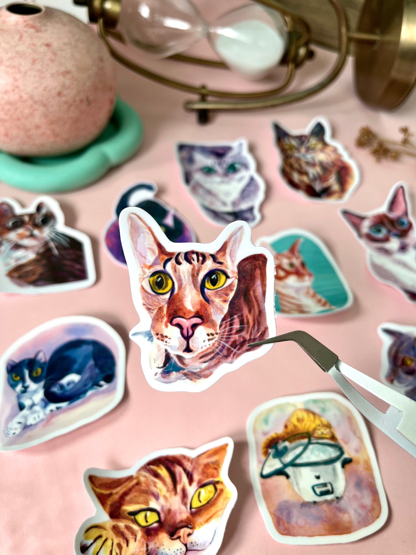Cat Stickers (Waterproof)