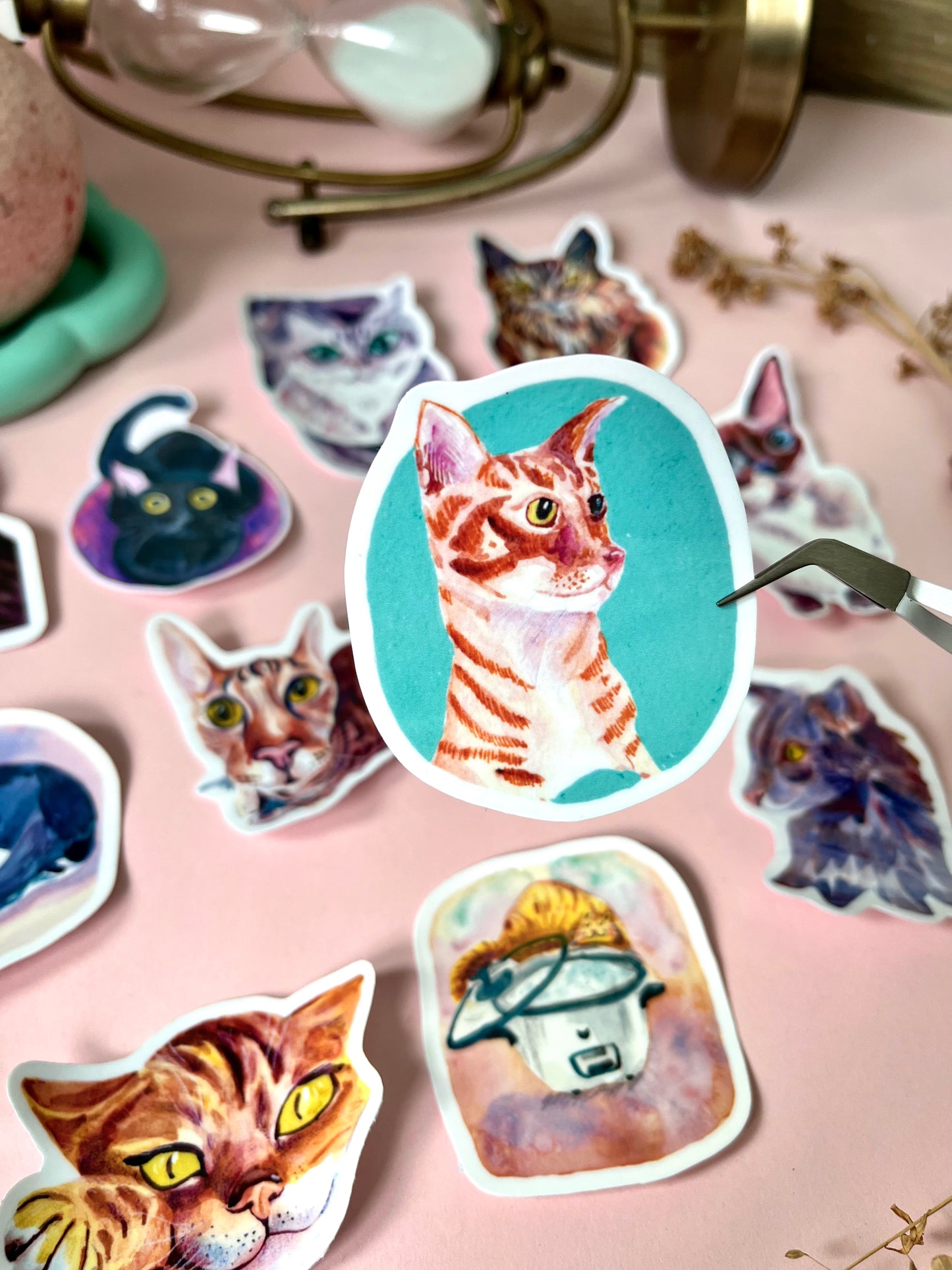 Cat Stickers (Waterproof)