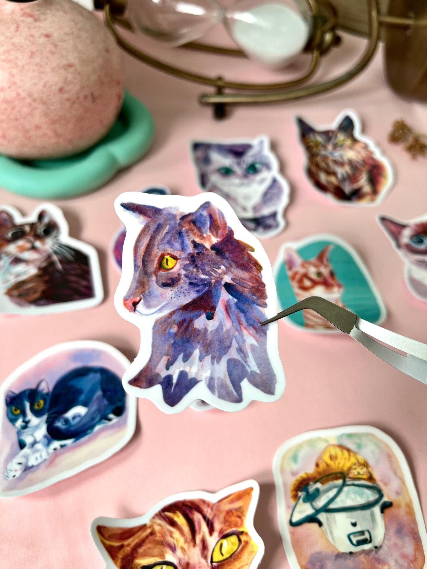 Cat Stickers (Waterproof)