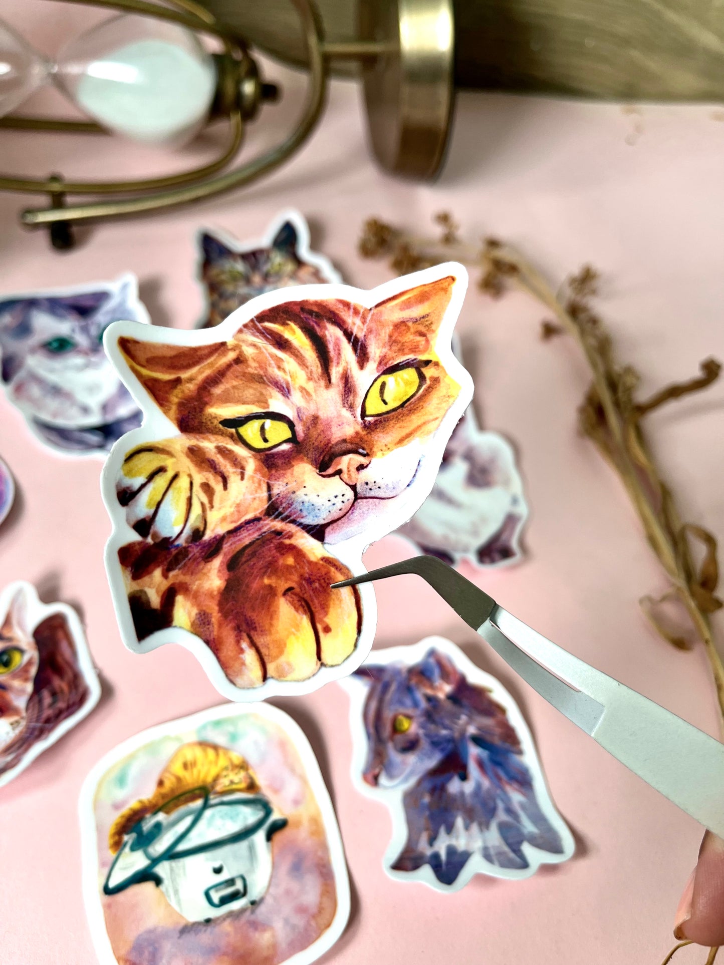 Cat Stickers (Waterproof)