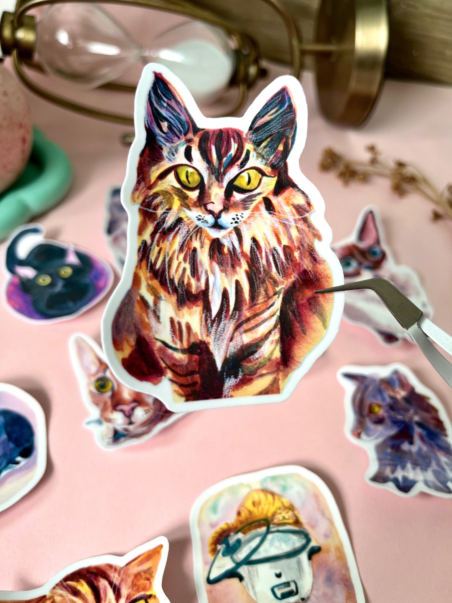 Cat Stickers (Waterproof)