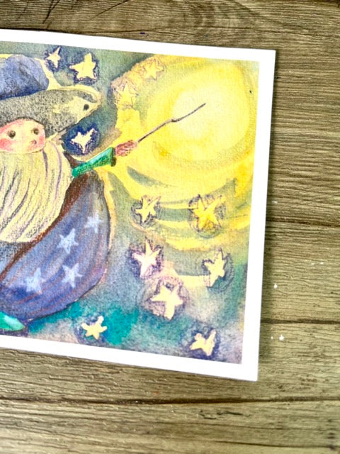 WIZARD Postcard