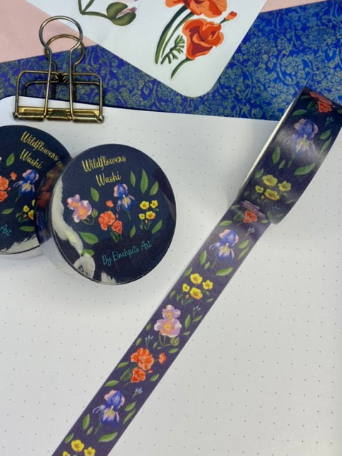 WILDFLOWERS Washi